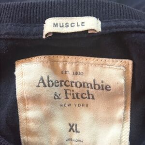 Abercrombie & Fitch Black Muscle Tee